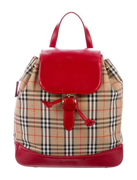 used burberry backpack|authentic Burberry backpack.